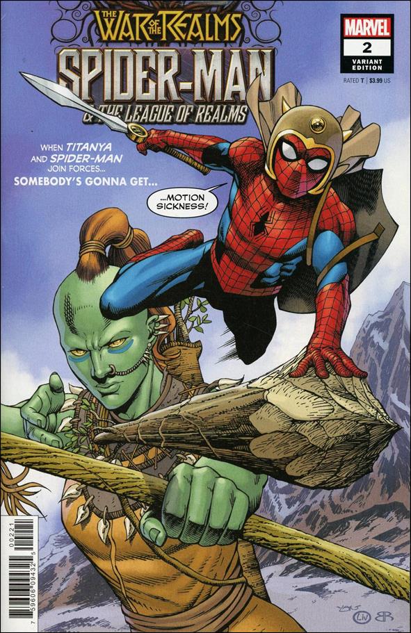 Spider-Man and the League of Realms issue 2-B Nico Leon Cover
