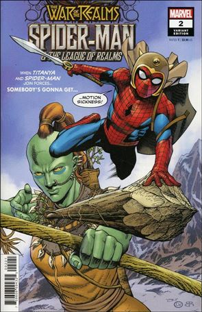 Spider-Man and the League of Realms issue 2-B Nico Leon Cover