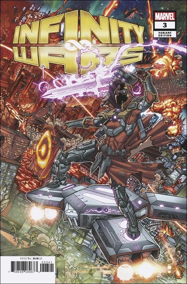 Infinity Wars issue 3-C Javi Garron Connecting Cover