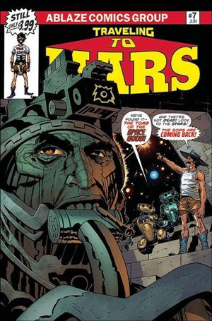 Traveling to Mars issue 7-D Brent McKee Homage Cover