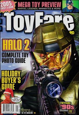 Toyfare: The Toy Magazine issue 89 Halo 2 Cover