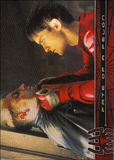 Spider-Man: The Movie (Base Set) card 36 Fate Of A Felon