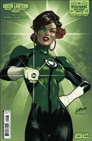 Green Lantern: War Journal issue 1-D Pablo Villalobos Hispanic Heritage Cardstock Cover