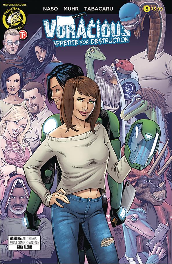 Voracious: Appetite for Destruction issue 5 Jason Muhr Cover