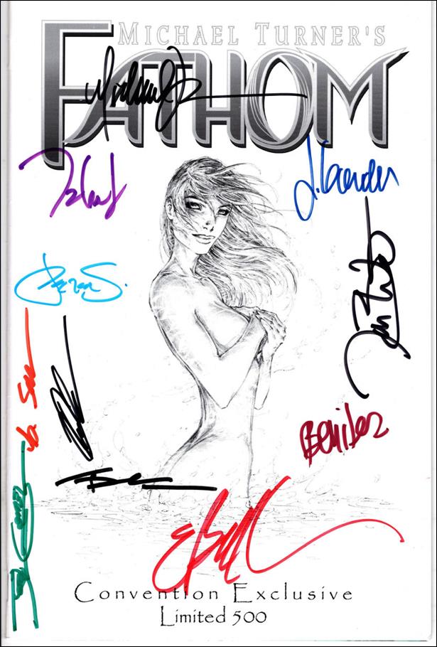 Fathom Swimsuit Special issue 1-D Convention Cover (Signed) w/ Jayco COA