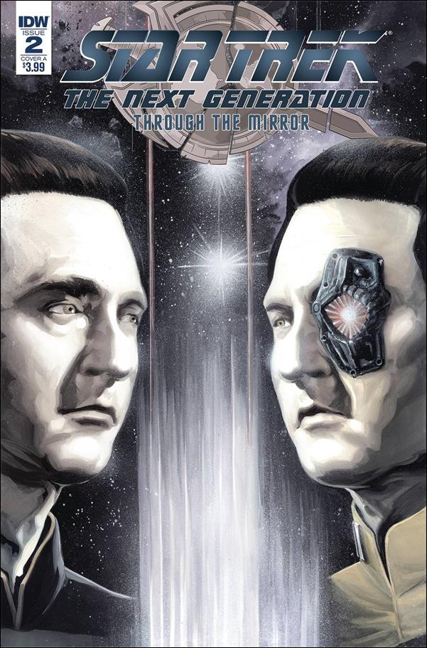 Star Trek: The Next Generation: Through The Mirror issue 2 J.K. Woodward Cover
