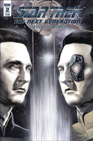 Star Trek: The Next Generation: Through The Mirror issue 2 J.K. Woodward Cover