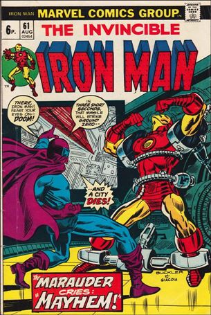 Iron Man (1968) issue 61-B UK Price Cover