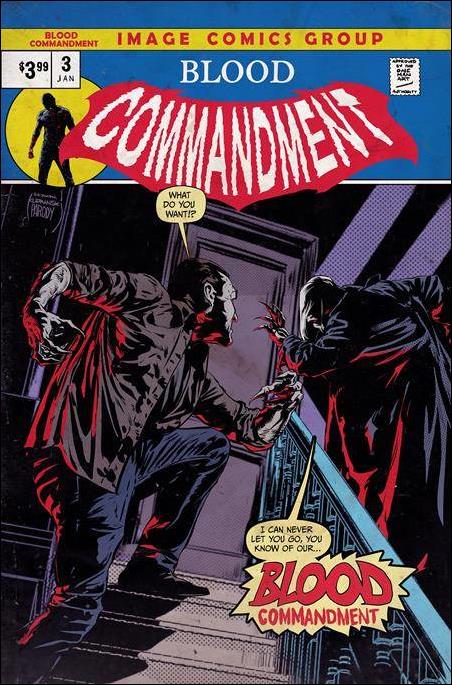 Blood Commandment issue 3-C Szymon Kudranski Homage Cover 