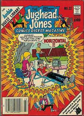 Jughead Jones Comics Digest Magazine issue 22 Digest Sized