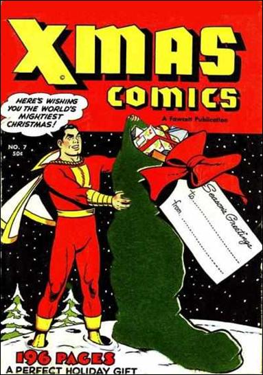 Xmas Comics issue 7 Green Felt Cover
