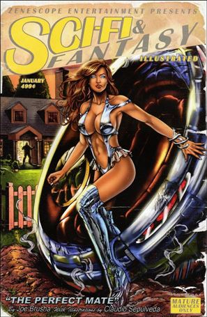 Sci-Fi & Fantasy Illustrated Cover Image 1