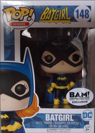 POP! Heroes figure 148-C Batgirl (Silver Age) BAM! Exclusive