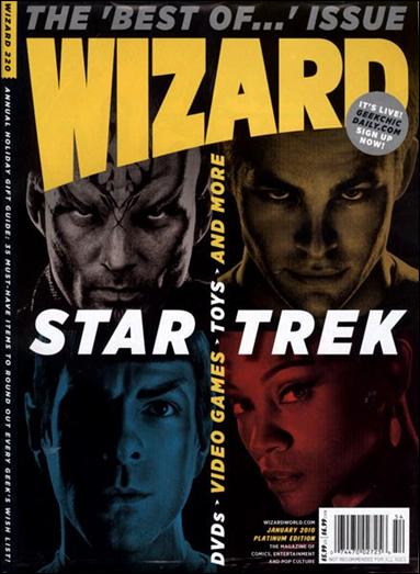 Wizard: The Magazine of Comics, Entertainment and Pop Culture issue 220-B Star Trek Cover