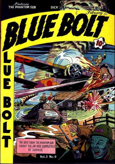 Blue Bolt (1942) issue 9