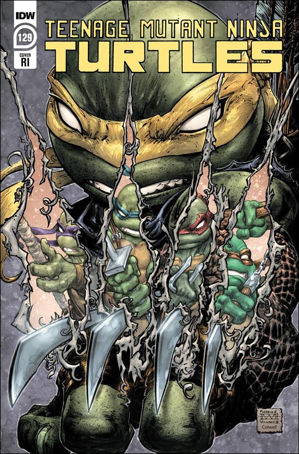 Teenage Mutant Ninja Turtles (2011) issue 129-C Freddie Williams II 1:10 Cover