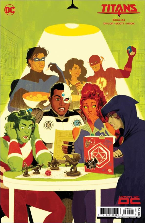 Titans (2023) issue 4-C David Talaski Cardstock Cover