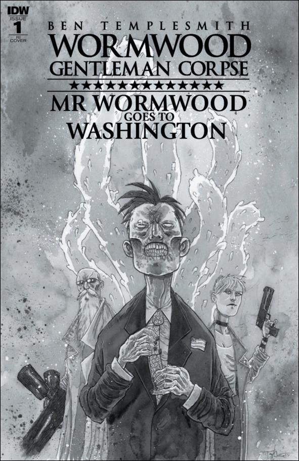 Wormwood Gentleman Corpse: Mr. Wormwood Goes to Washington issue 1-D Sketch Cover 1:10