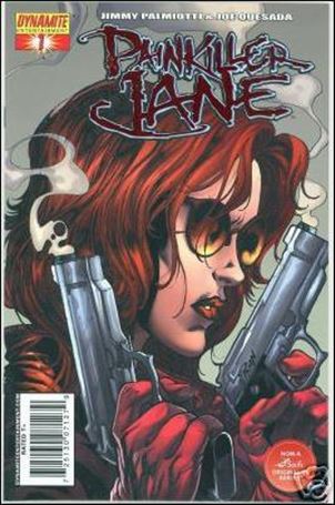 Painkiller Jane (2007) issue 1-G Ron Adrian Red Foil Cover 1/100