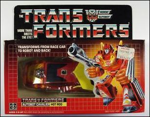 Transformers: More Than Meets the Eye (Generation 1) figure 86 Hot Rod (Autobot Cavalier)