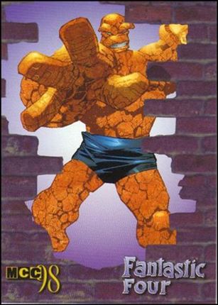 Marvel Creators Collection '98 (Base Set) card 18 Fantastic Four: Thing