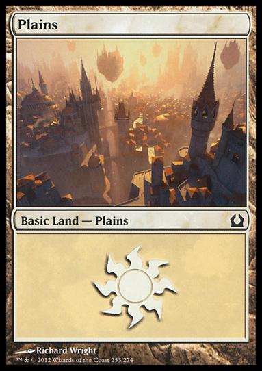 Magic the Gathering: Return to Ravnica (Base Set) card 253 Plains