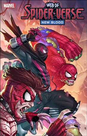 Web of Spider-Verse: New Blood issue 1-B Ario Anindito Connecting Cover