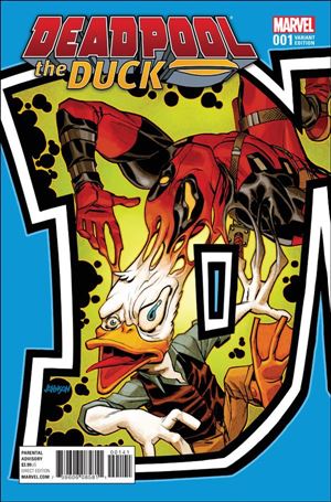 Deadpool the Duck issue 1-D Dave Johnson Connecting Cover