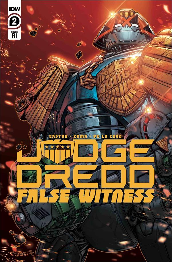 Judge Dredd: False Witness issue 2-B JonBoy Meyers 1:10 Cover