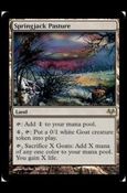 Magic the Gathering: Eventide (Base Set) card 179 Springjack Pasture
