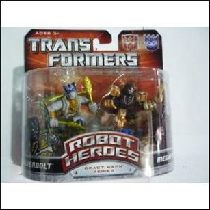 Transformers: Robot Heroes figure 26 Silverbolt & Megatron