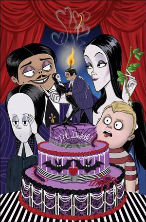 Addams Family: Charlatan's Web issue 1-C Chynna Clugston-Flores 1:10 Virgin Cover