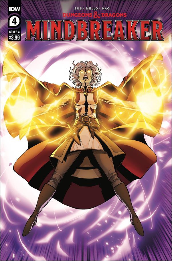 Dungeons & Dragons: Mindbreaker issue 4 Max Dunbar Cover