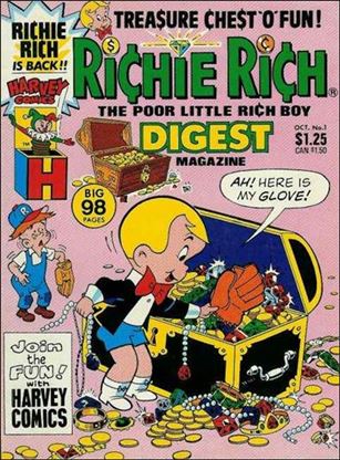 Richie Rich Digest Magazine Cover Image 1