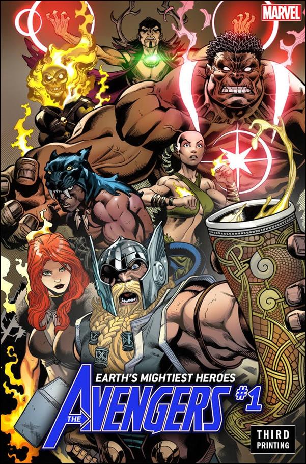 Avengers (2018/07) issue 1-J Ed McGuinness Cover (3rd Printing)