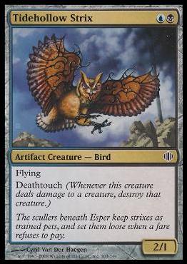 Magic the Gathering: Shards of Alara (Base Set) card 203 Tidehollow Strix