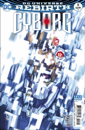 Cyborg (2016) issue 11-B Carlos D'Anda Cover