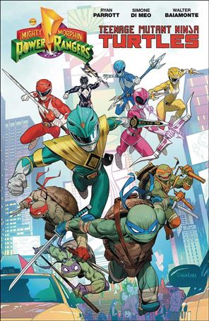 Mighty Morphin Power Rangers/Teenage Mutant Ninja Turtles Cover Image 1