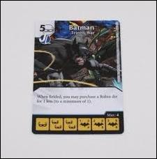 DC Comics Dice Masters Justice League  card TW10 Batman: Trinity War