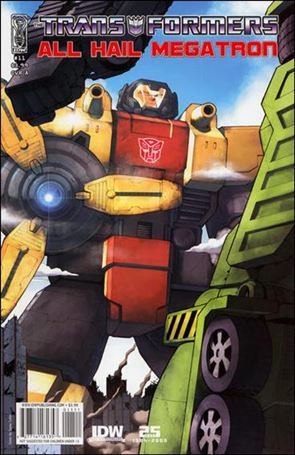 Transformers: All Hail Megatron issue 11 Casey Coller Cover