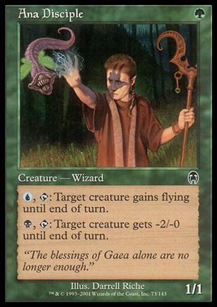 Magic the Gathering: Apocalypse (Base Set) card 73 Ana Disciple