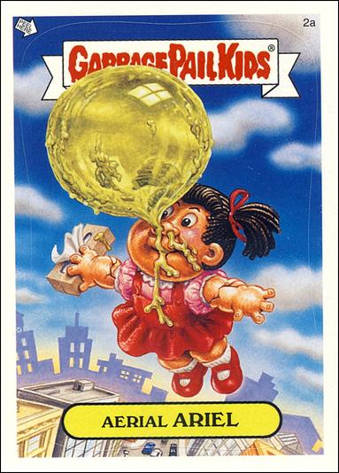 Garbage Pail Kids All-New Series 2 (Base Set)   card 2a Aerial Ariel