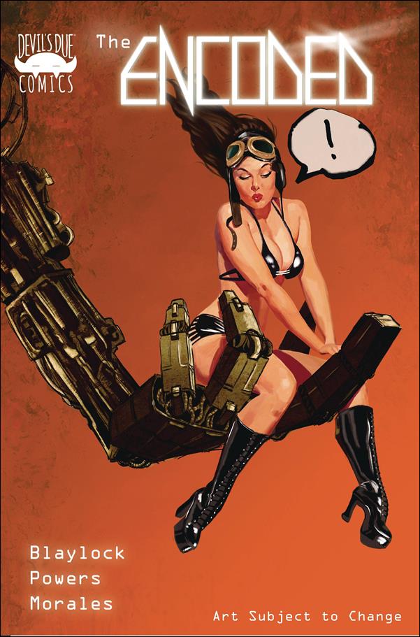 Encoded issue 1-B Joel Humberto Herrera 1:1 Cover