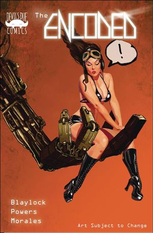 Encoded issue 1-B Joel Humberto Herrera 1:1 Cover