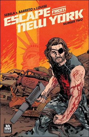 Escape from New York issue 2 Declan Shalvey Cover