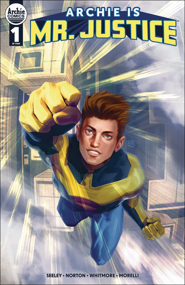 Archie is Mr. Justice issue 1 Reiko Murakami Cover