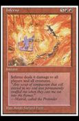 Magic the Gathering: 4th Edition (Base Set) card 205 Inferno