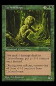 Magic the Gathering: Visions (Base Set) card 112 Lichenthrope