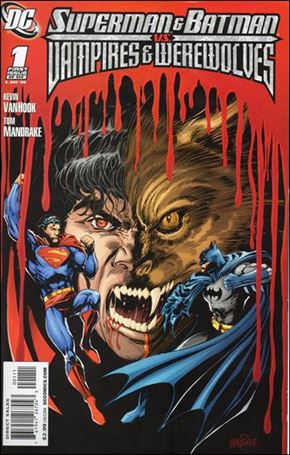 Superman and Batman vs Vampires and Werewolves Cover Image 1