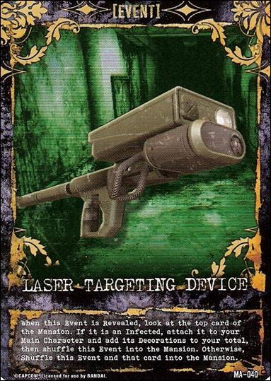 Resident Evil: Alliance (Base Set) card MA-040 Laser Targeting Device